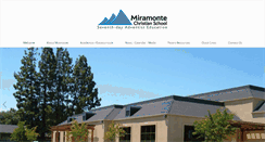 Desktop Screenshot of miramonteschool.org